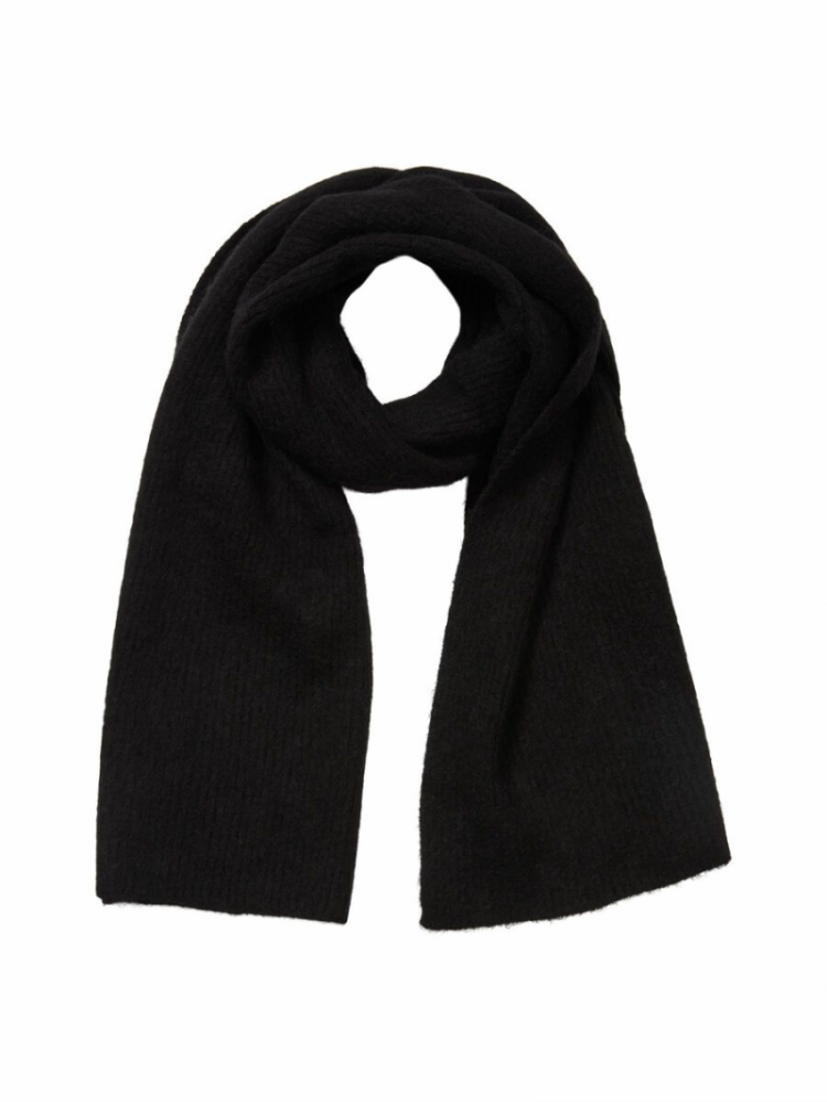 SlfMaline knit scarf Black