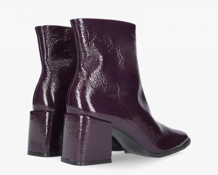 Axelle Leather boot Purple