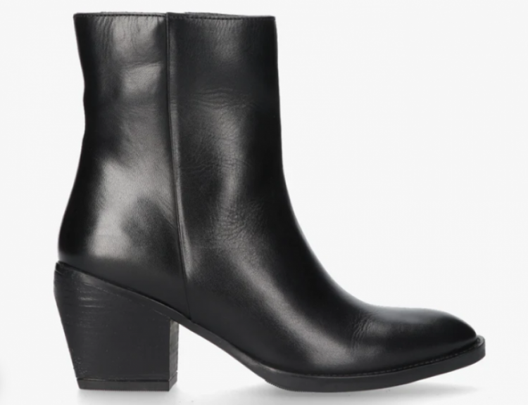 Sarah Leather ankle boot  Black