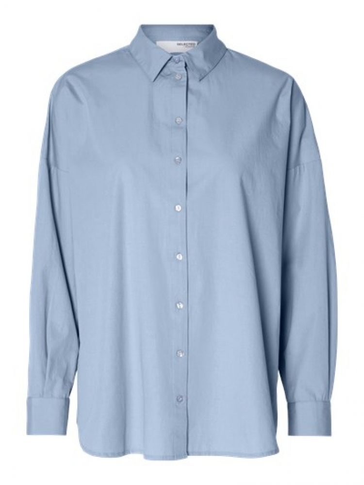 SlfDina-Sanni LS Shirt Cashmere blue