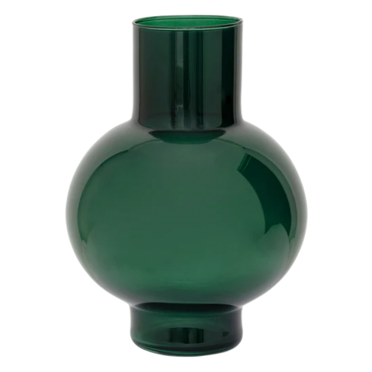 UNC vase Tummy A forest green