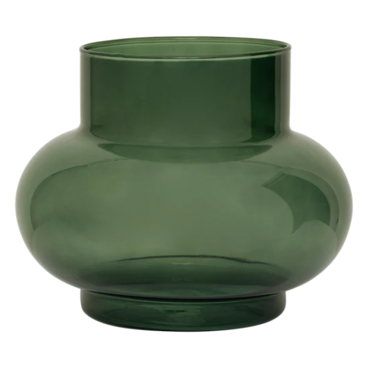 UNC vase Tummy B bottle green 