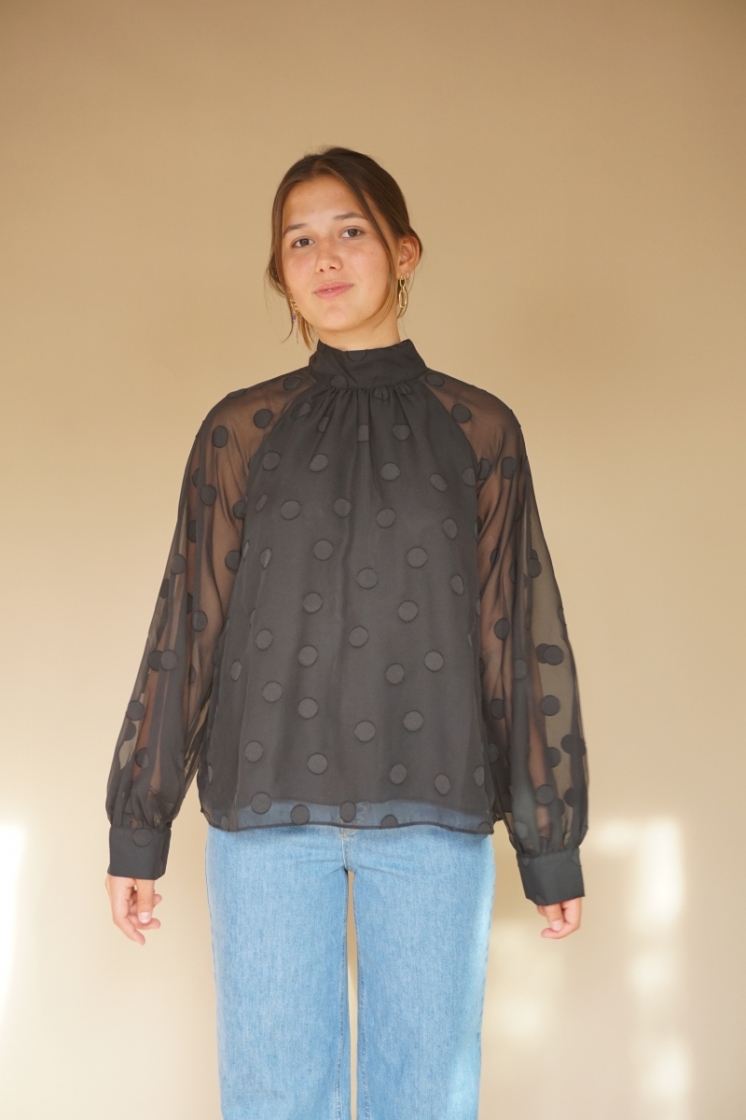 Ebbali blouse 14961 Black