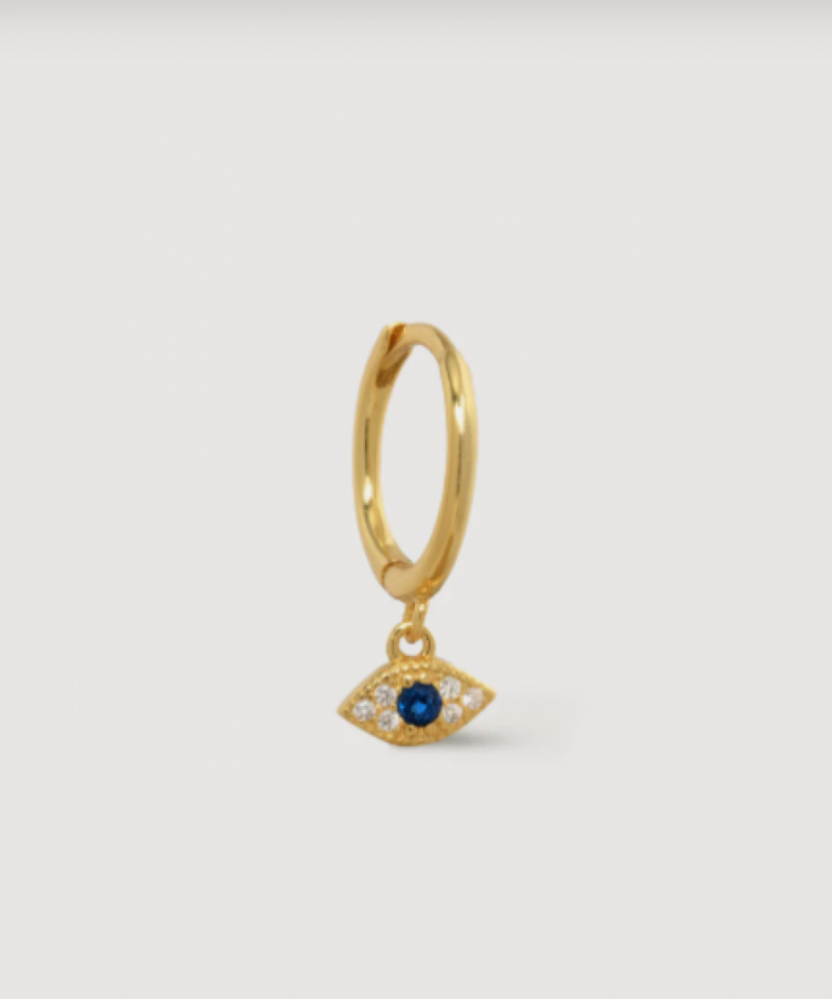Jeanne Evil Eye  Gold