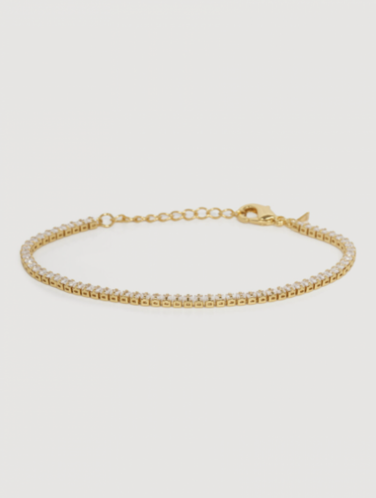 Bovi Tennis Chain Bracelet Gold