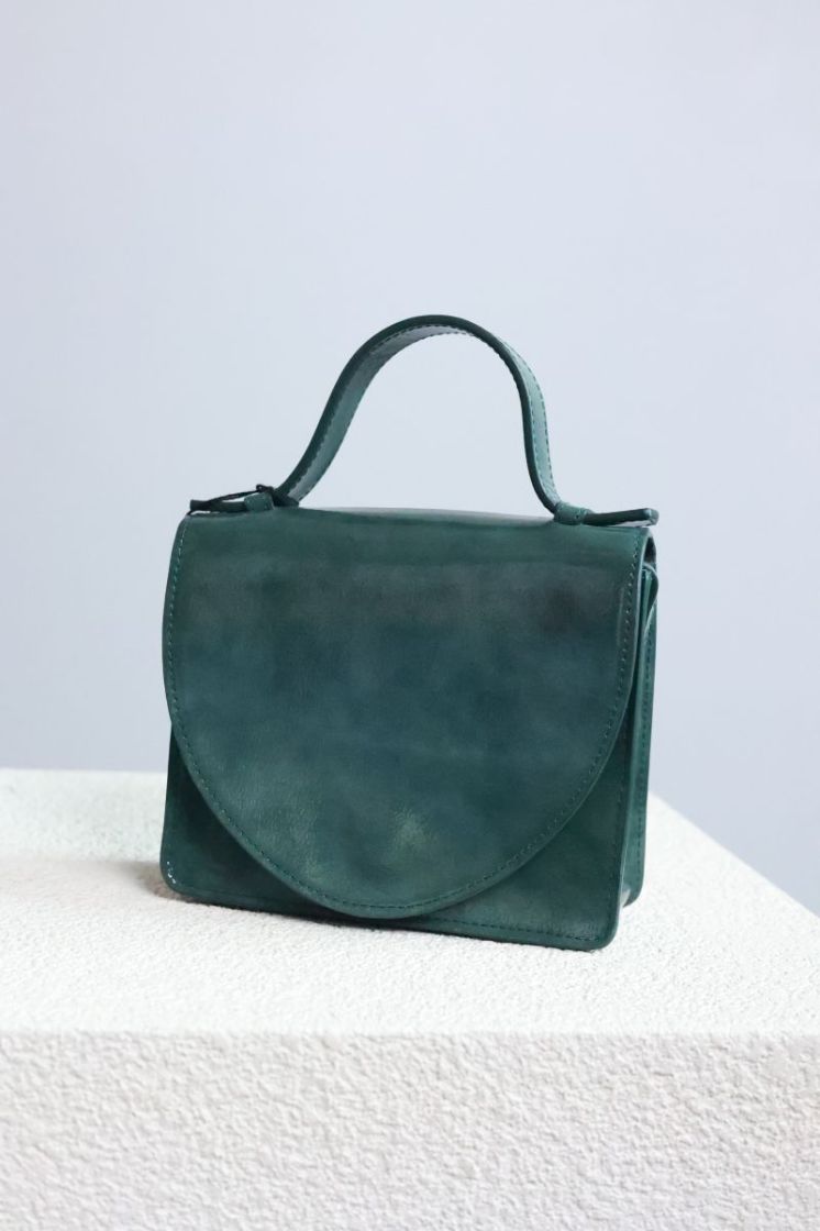 Micro Briefcase  Seaweed stone