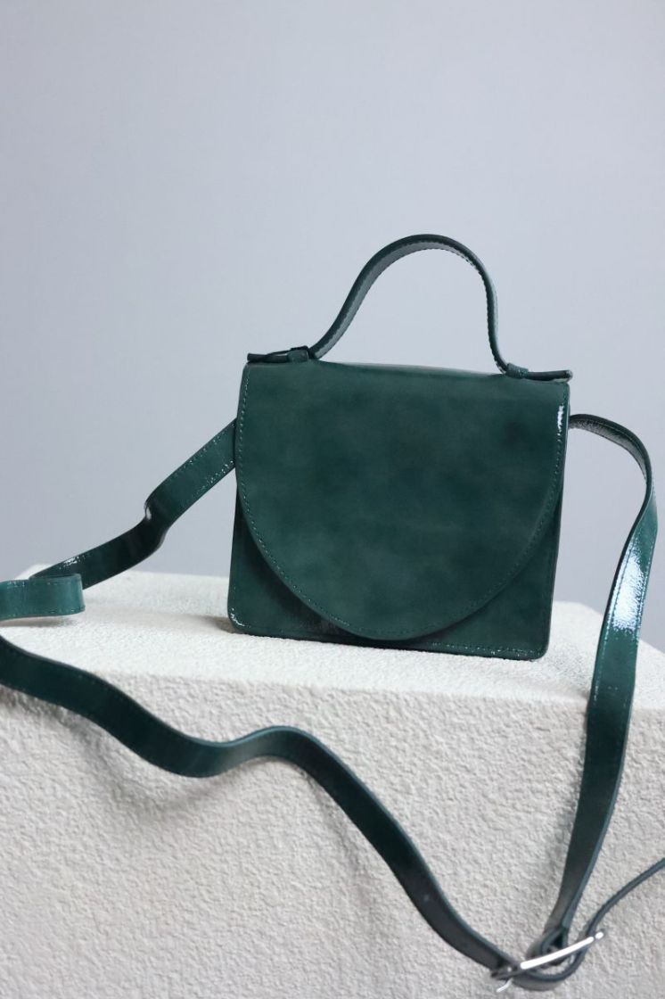 Micro Briefcase  Seaweed stone