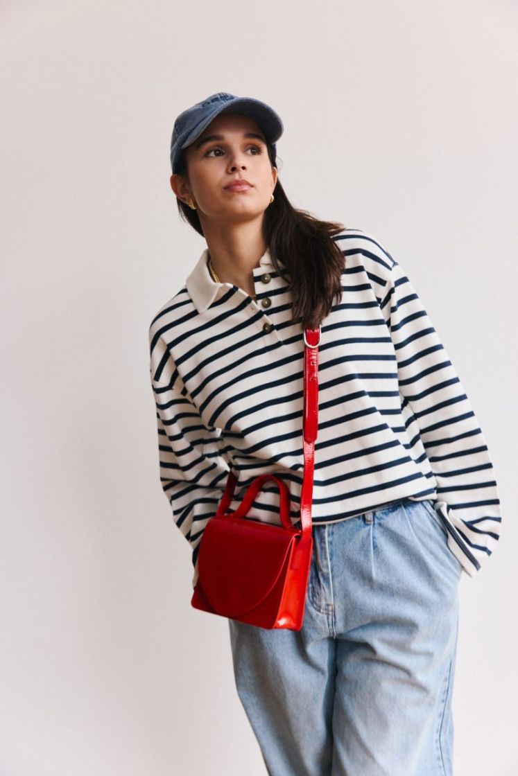Micro Briefcase  Lips laque