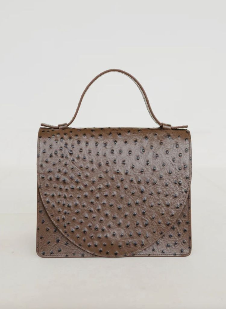 Mini Briefcase Etna struzzo