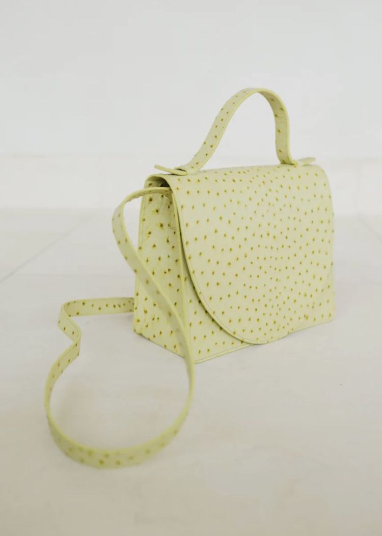 Mini Briefcase trapani struzzo