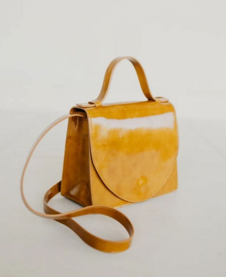 Mini Briefcase  Cinnamon stone