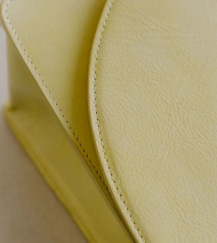 Mini Briefcase  Butter Stone