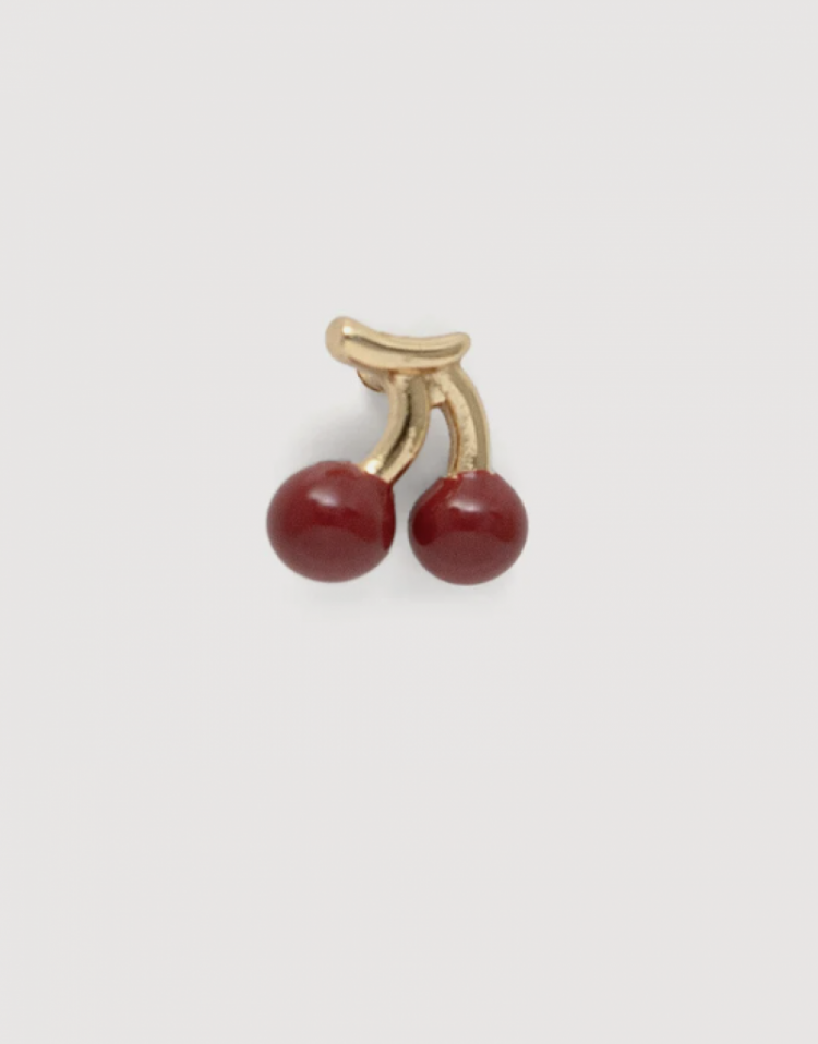 Oorbel Jolie Cherry Gold