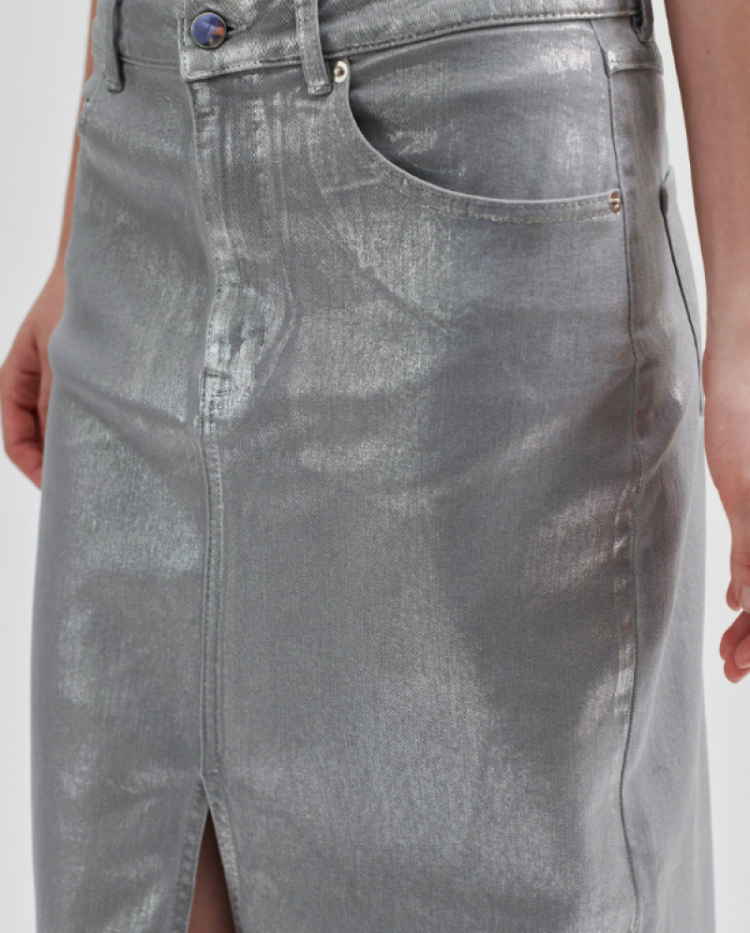 Aspect Skirt Silver