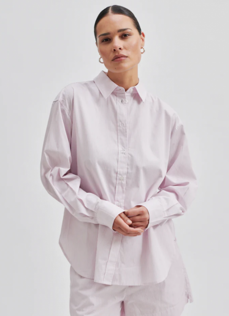 Yaya Shirt  Lavender Fog