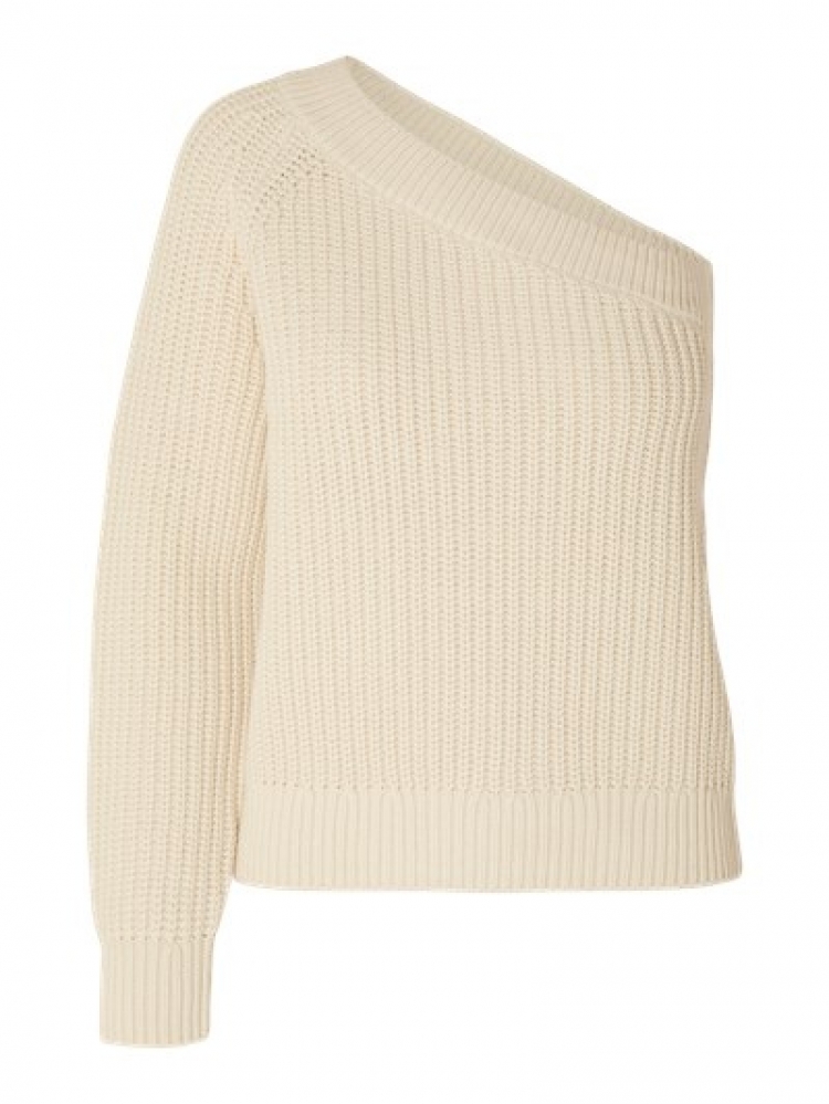 SlfSedora LS knit one shoulder Birch 