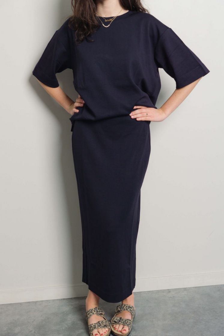 PannielW Oversize T-shirt marine blue