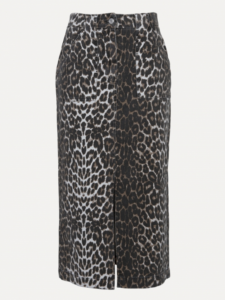 Amelie skirt Leopard