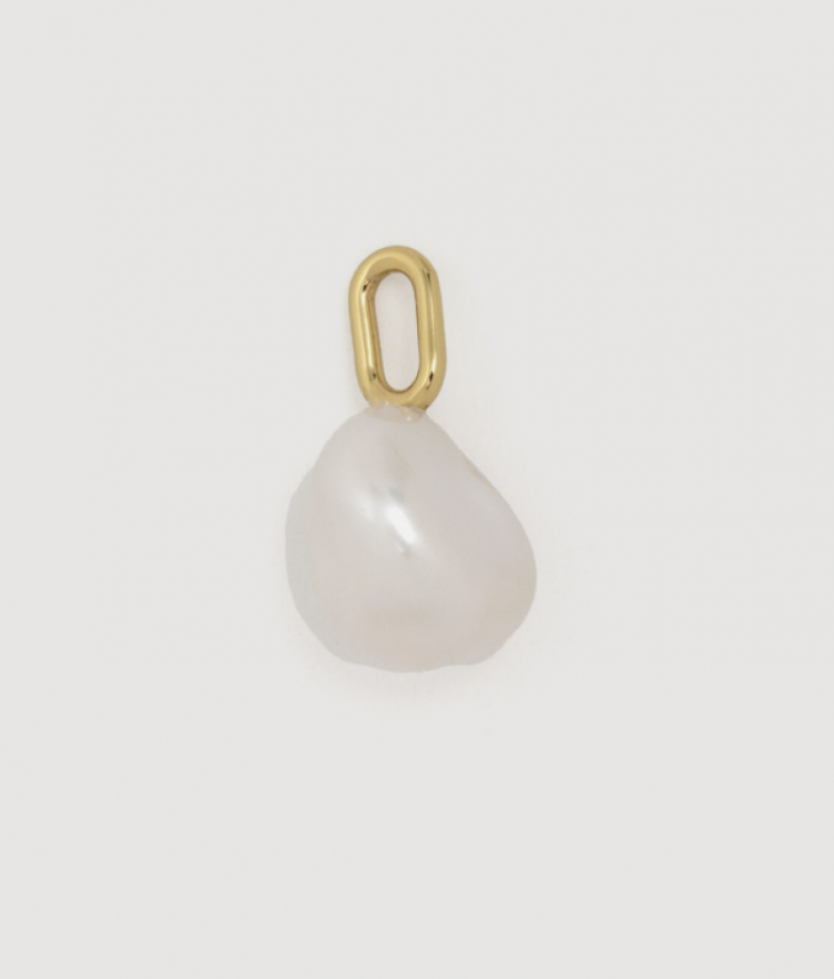 Hangertje pearl Gold