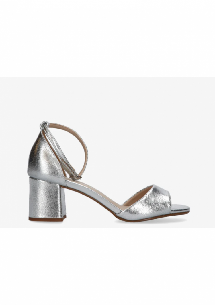 Brooklyn 25-b leather sandal Silver 