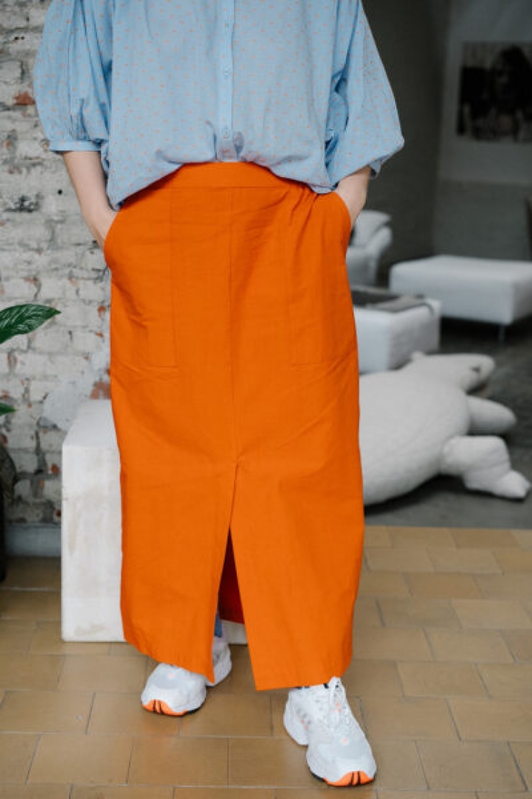 Rosalie Skirt Orange
