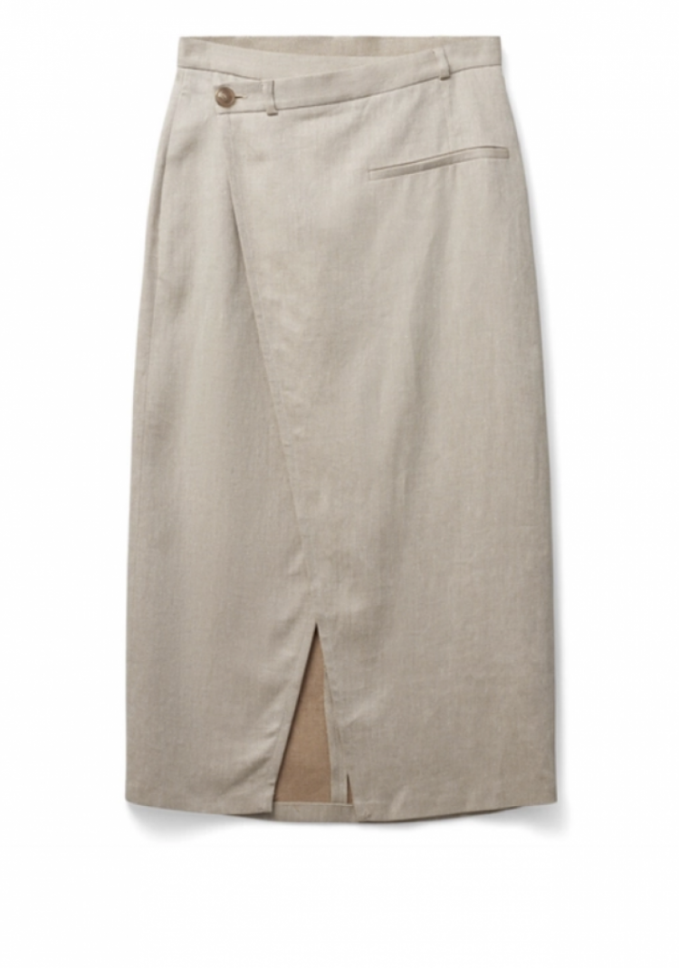 Aestas-BL Skirt Oxford Tan