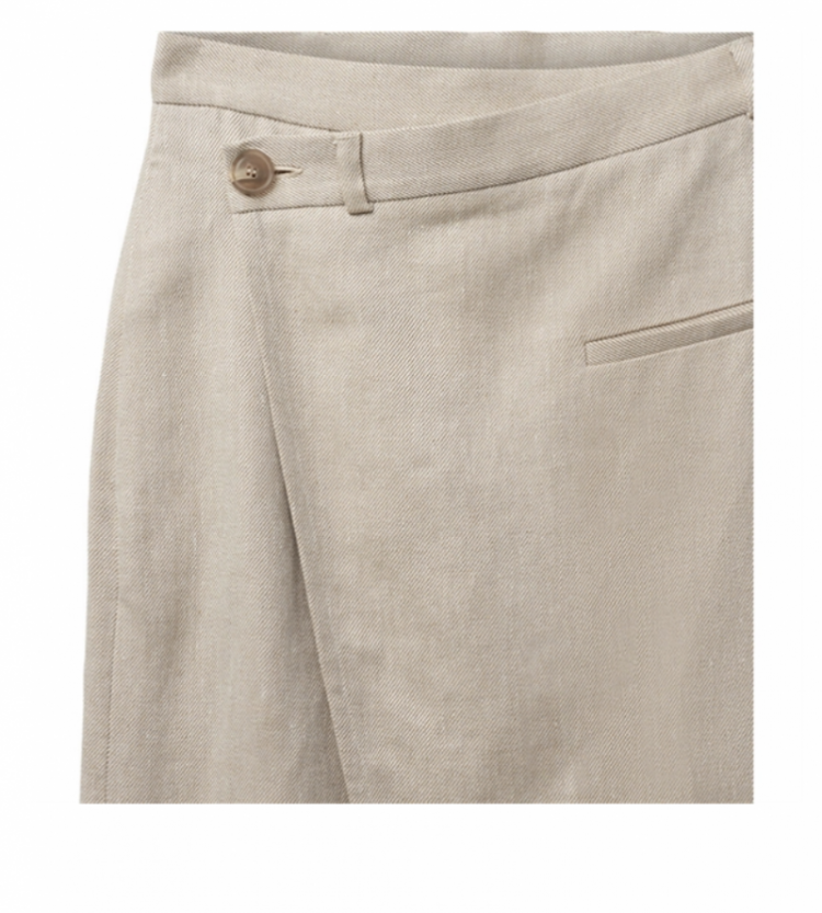 Aestas-BL Skirt Oxford Tan