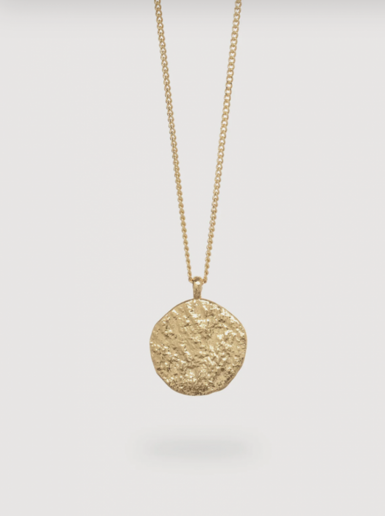 rana amulet necklace gold