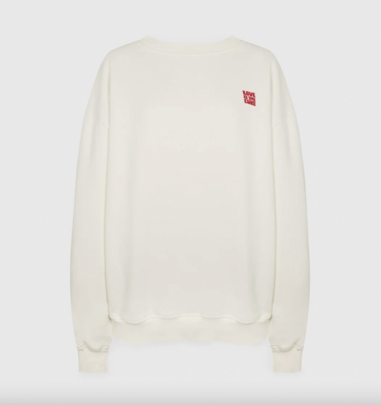 love sweater  off white