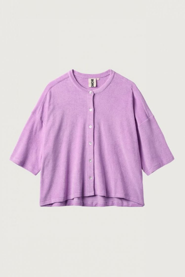 Naram Oversized shirt soft fuchsia