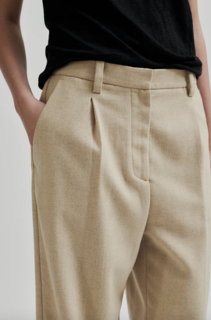 Navada classic trouser beige melange