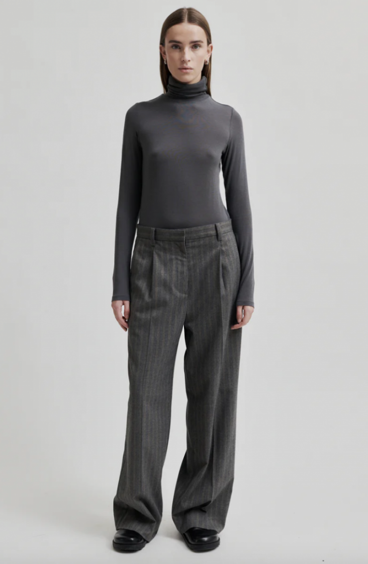 Hollanda Trousers Dark grey melan