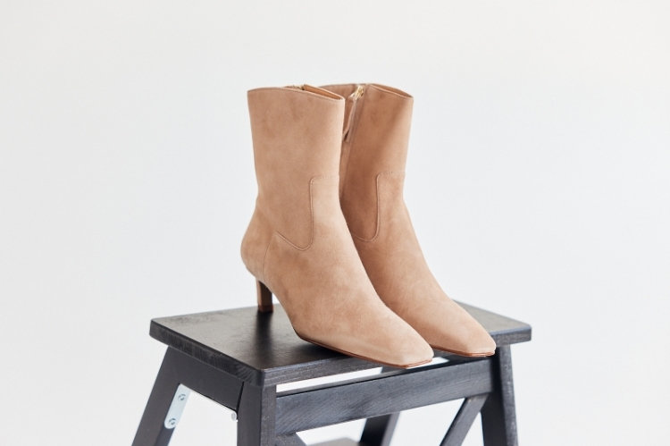 Nash Boots Suede Beige