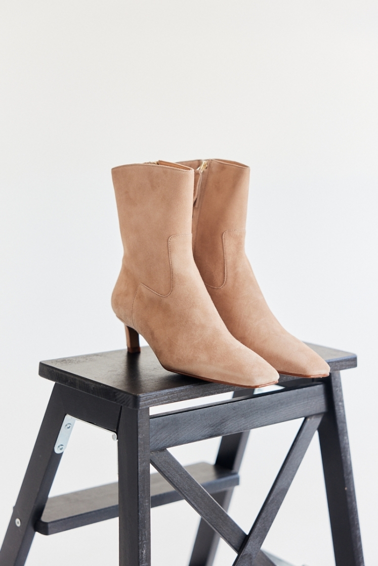 Nash Boots Suede Beige