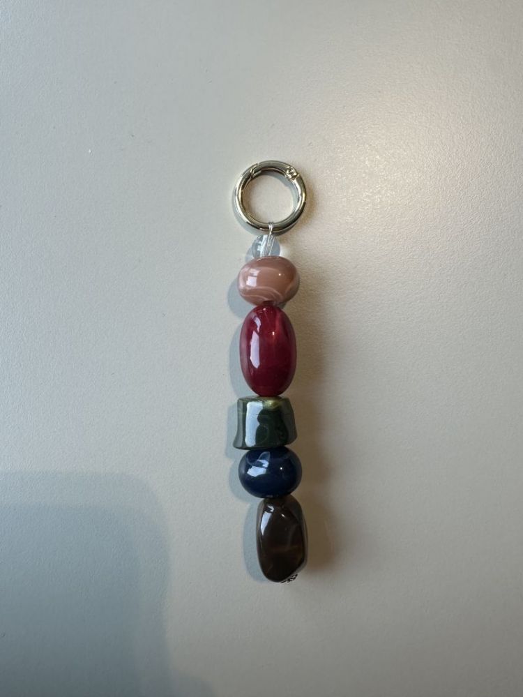 bag charm stones 2 multi