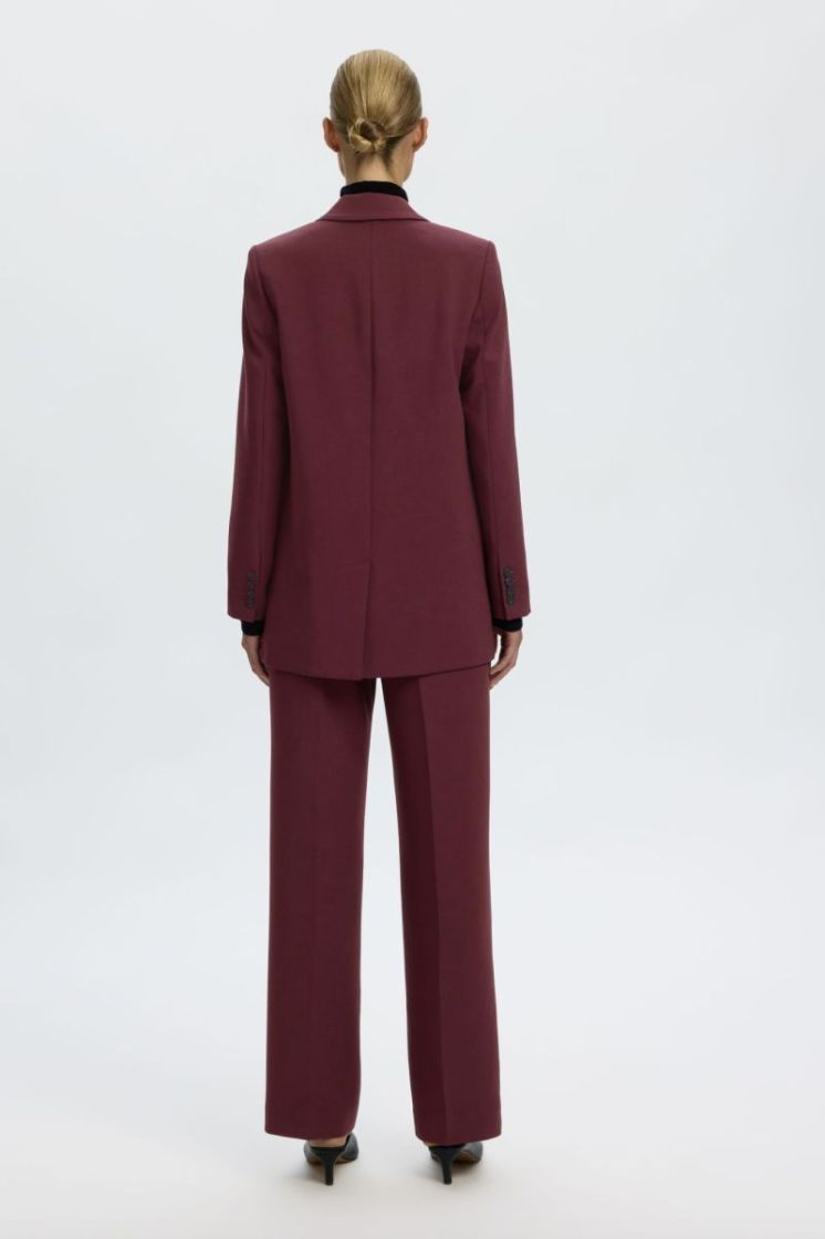 Slfrita LS relaxed blazer mel Twany port mela