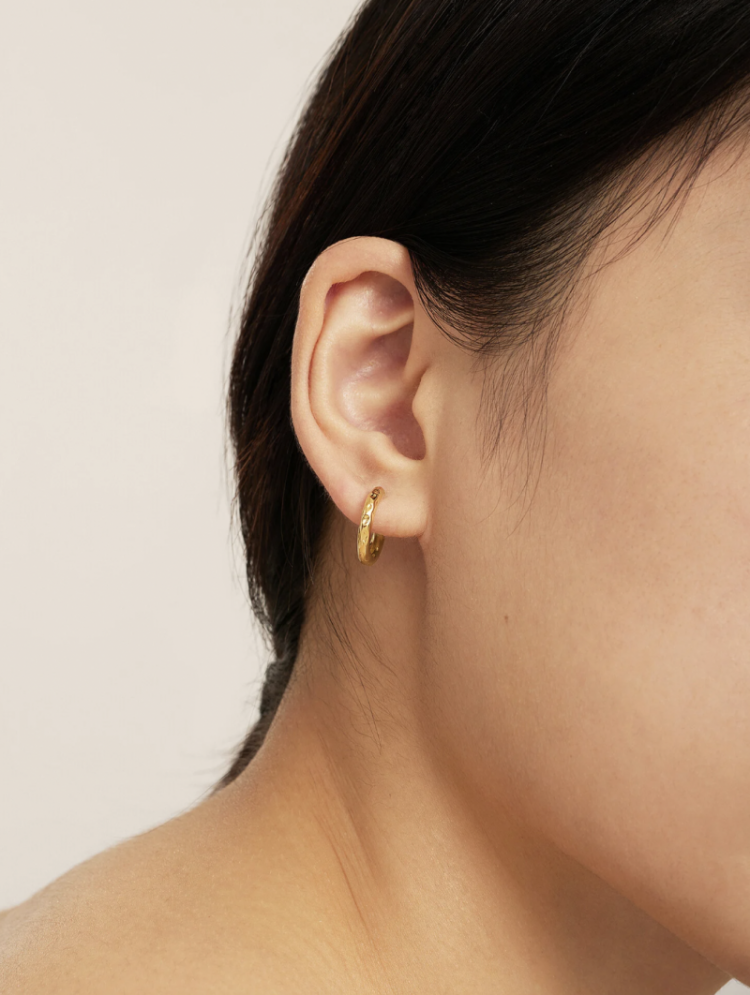 Joanne hammered gold