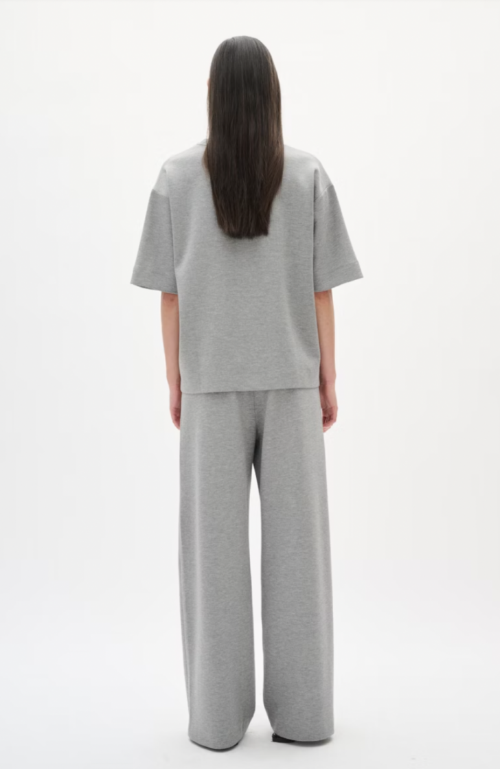 GincetteIW melange pants Medium Grey Mel