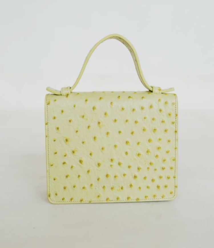 Micro Briefcase  Trapani struzzo
