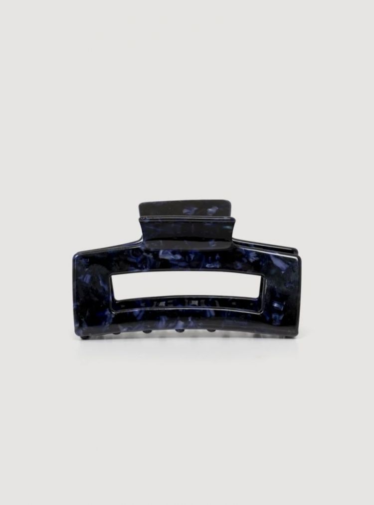Resin haarspeld klem BLAUW