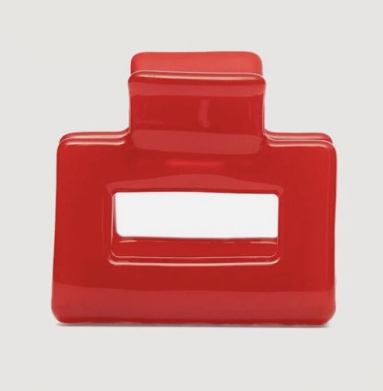 Haarspeld rechthoekig XS Red
