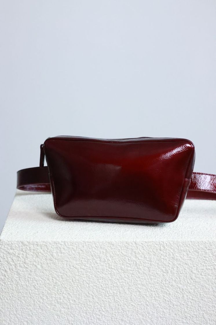 Trepezium Belt Bag Ruby