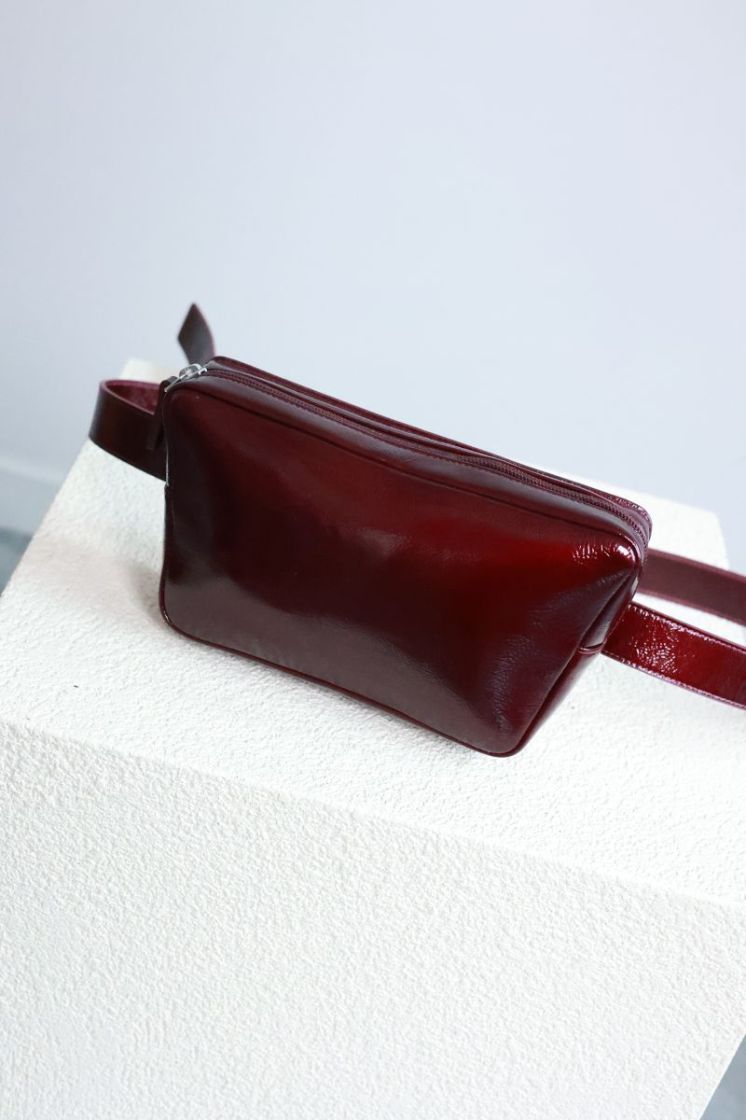 Trepezium Belt Bag Ruby