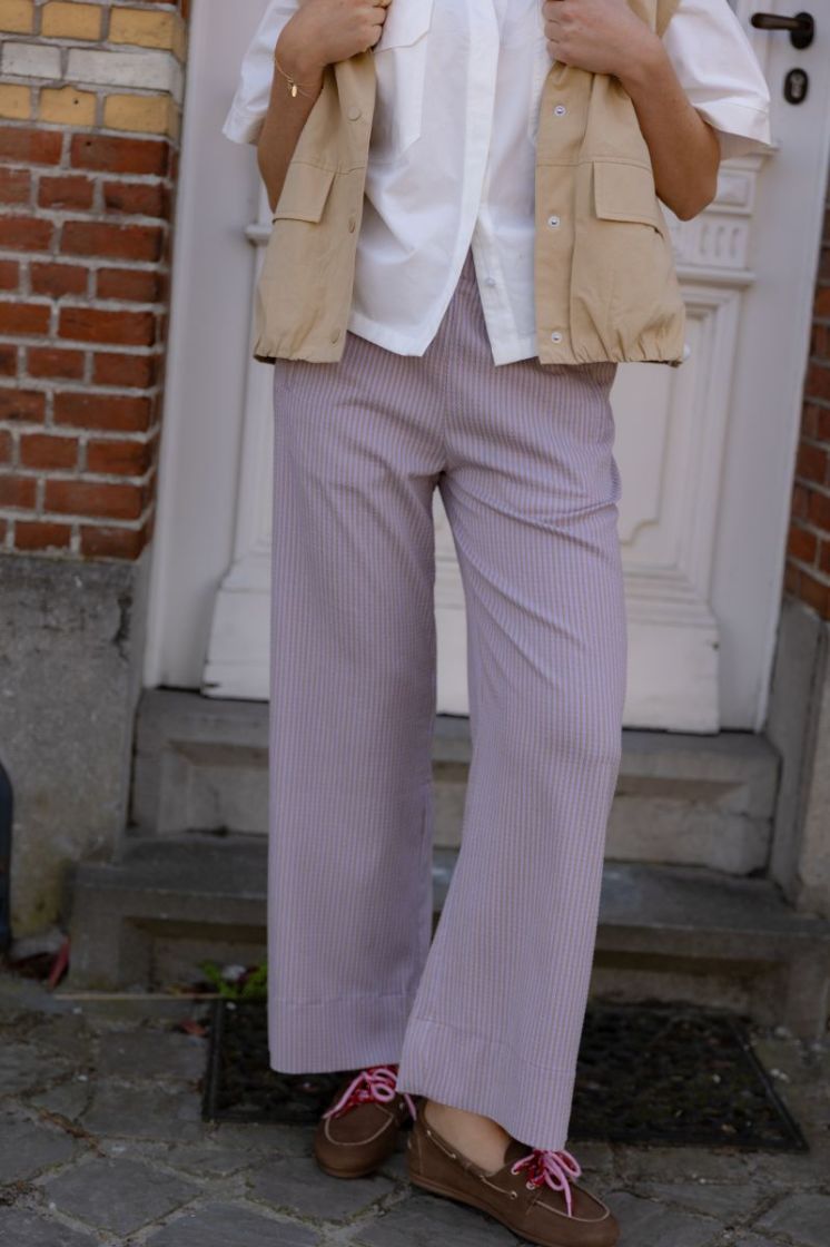 Pantalon elas taille Lilac