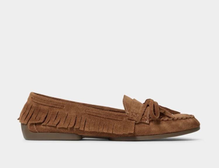 Margitsw fringe shoe  Cognac