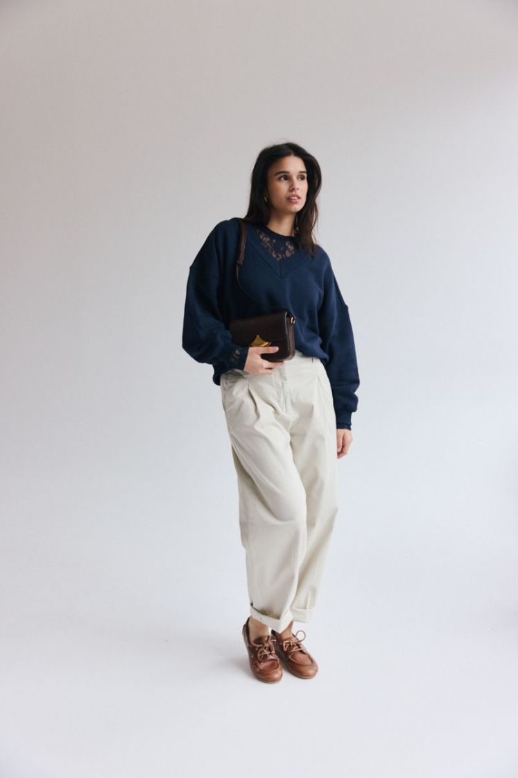 Slwwide mille hw pant noos Moonstruck