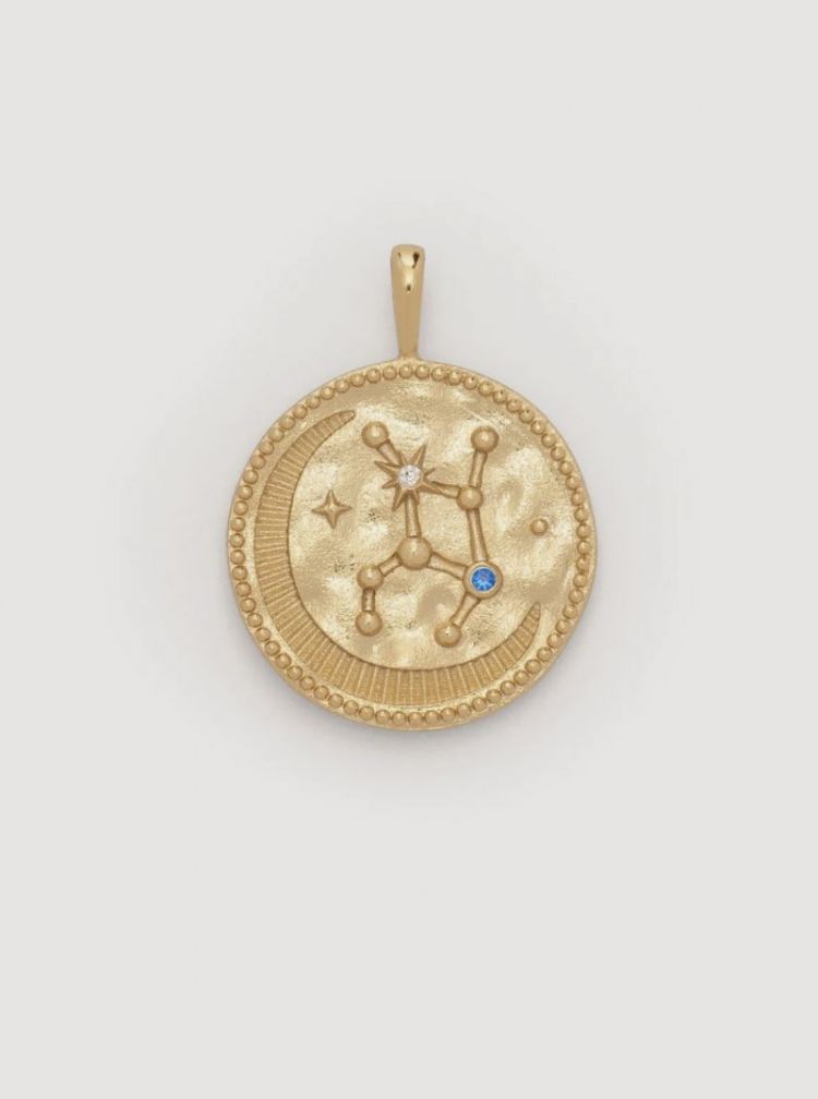Hangertje zodiac maagd gold