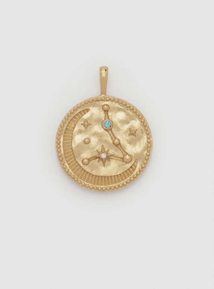 Hangertje zodiac vissen gold