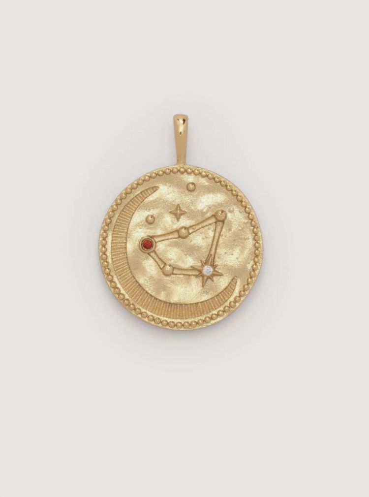 Hangertje zodiac steenbok Gold