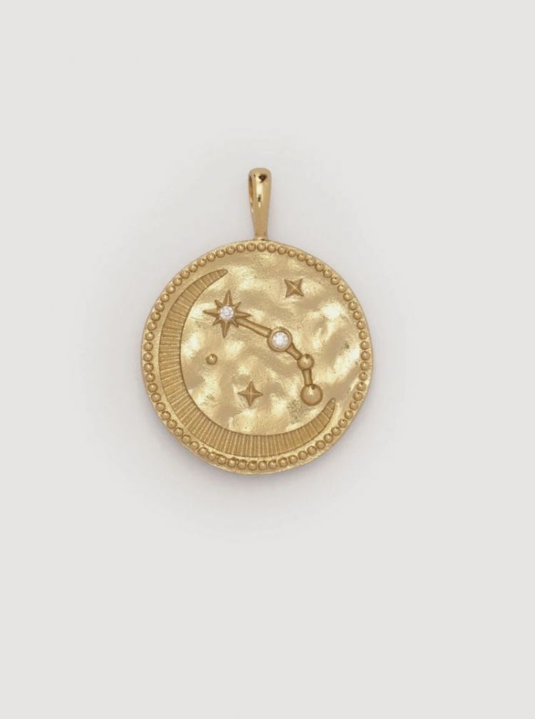 Hangertje zodiac ram Gold